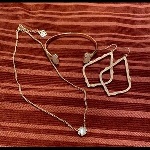 ROSE GOLD KENDRA SCOTT SET